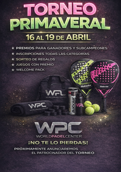 Cartel del torneo