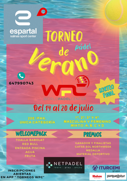 Cartel del torneo