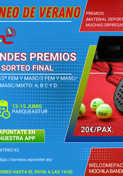 Cartel del torneo